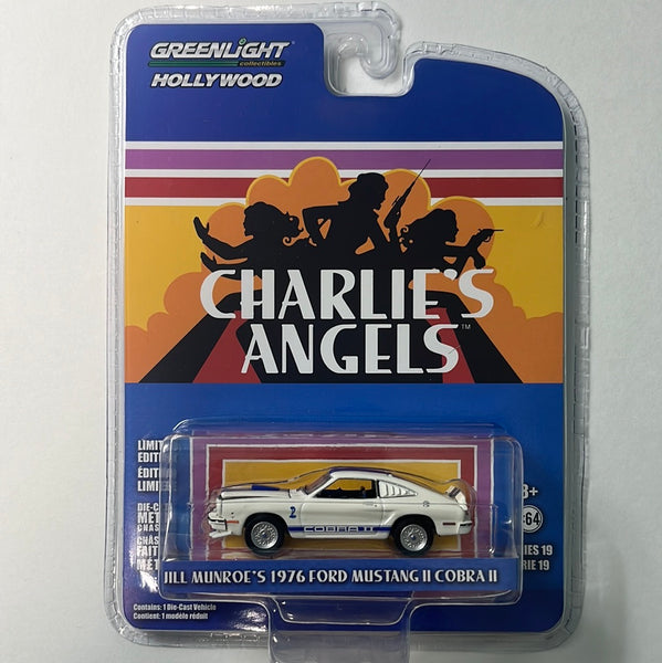 Greenlight Hollywood 1/64 Jill Munroe’s 1976 Ford Mustang 2 Cobra 2 - Charlie’s Angels