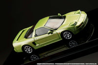 Hobby Japan 1/64 Honda NSX Coupe with Engine Display Model Lime Green Metallic