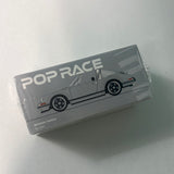 1/64 Pop Race Singer 911 Targa Silver - Damaged Box