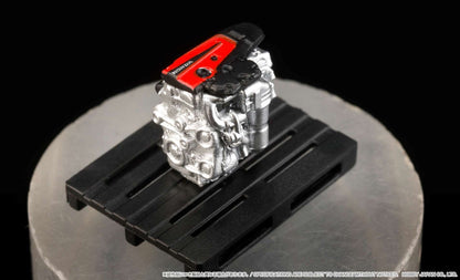 Hobby Japan 1/64 Honda Civic Type R ( FL5) w/ Engine Display Model Crystal Black Pearl