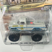 1/64 Greenlight Kings of Crunch Series 11 1979 Ford F-250 Crime Time State Trooper