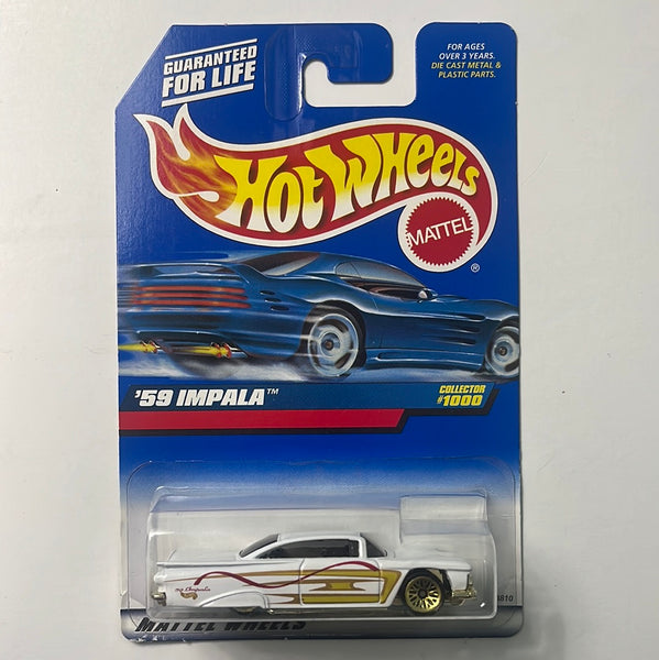 Hot Wheels ‘59 Chevy Impala White