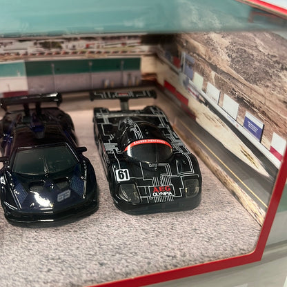 Hot Wheels 1/64 Premium Collector Car Culture Box Set Track Day Display