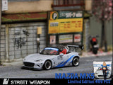 Street Weapon 1/64 Mazda MX-5 Pandem Cement Grey