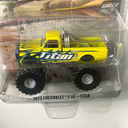 1/64 Greenlight Kings of Crunch Series 11 1972 Chevrolet C-10 Titan