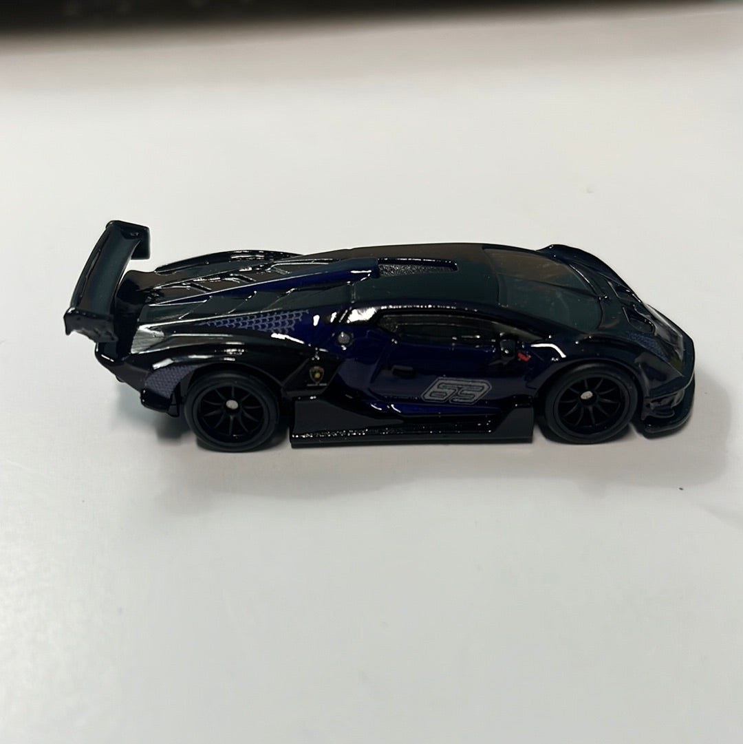 *Loose* Hot Wheels 1/64 Premium Car Culture Box Set Lamborghini Essenza SCV12 Black & Blue