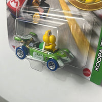 Hot Wheels Mario Kart Koopa Troopa w/ Circuit Special - Damaged Box