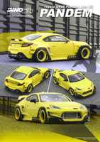 Inno64 1/64 Toyota GR86 "Pandem" Yellow