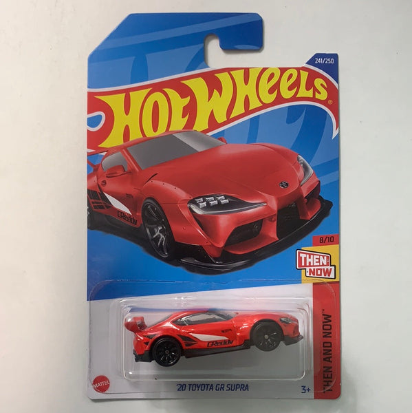 Hot Wheels ‘20 Toyota GR Supra Red - Damaged Card