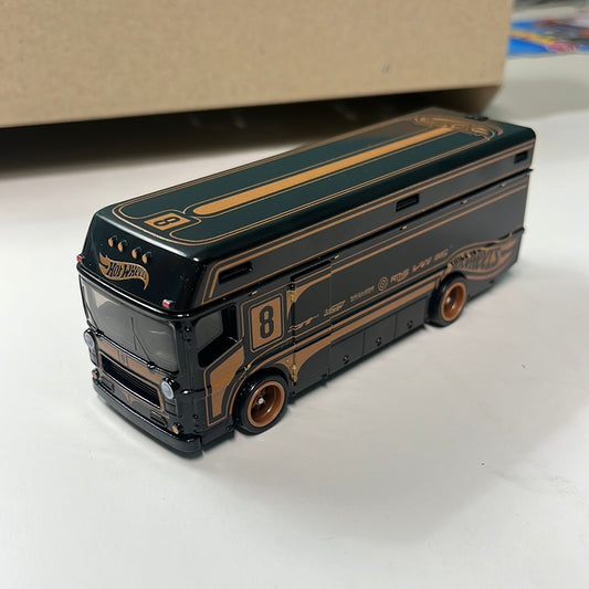 *Loose* Hot Wheels 1/64 Premium Car Culture Box Set Euro Hauler Black & Orange