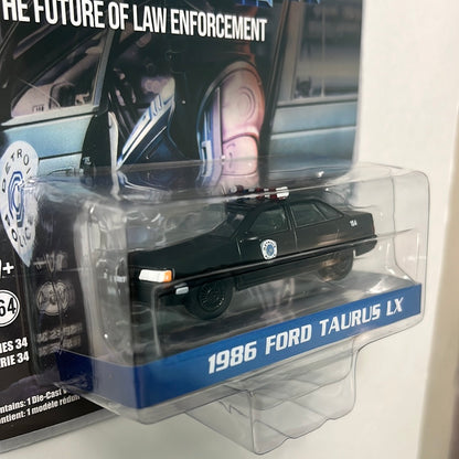 Greenlight Hollywood 1/64 1986 Ford Taurus LX RoboCop Black