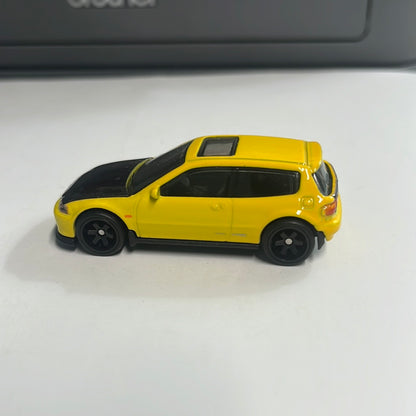 *Loose* Hot Wheels 1/64 Premium Car Culture Box Set Honda Civic EG Yellow