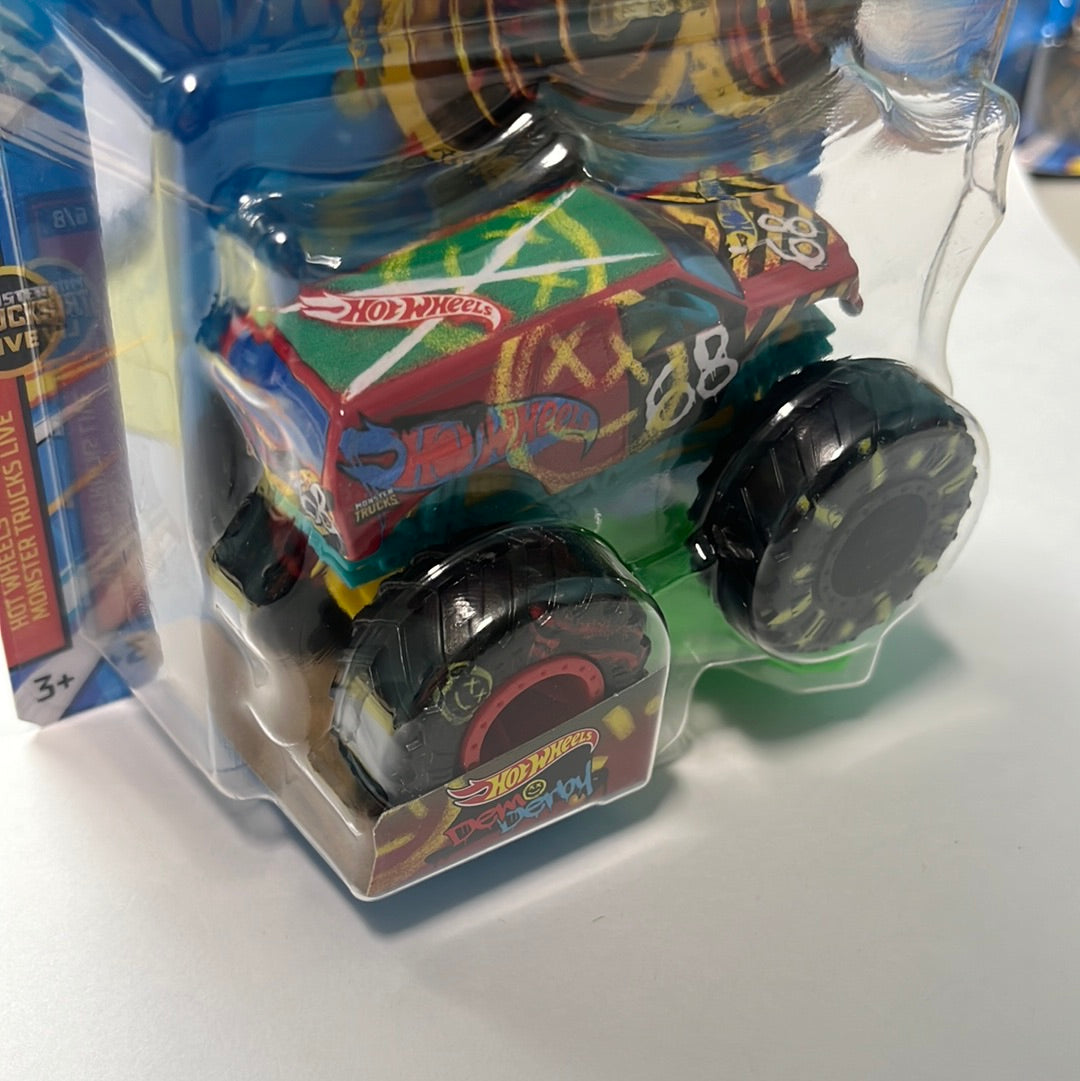 Hot Wheels Monster Trucks Demo Derby - HWMT Live