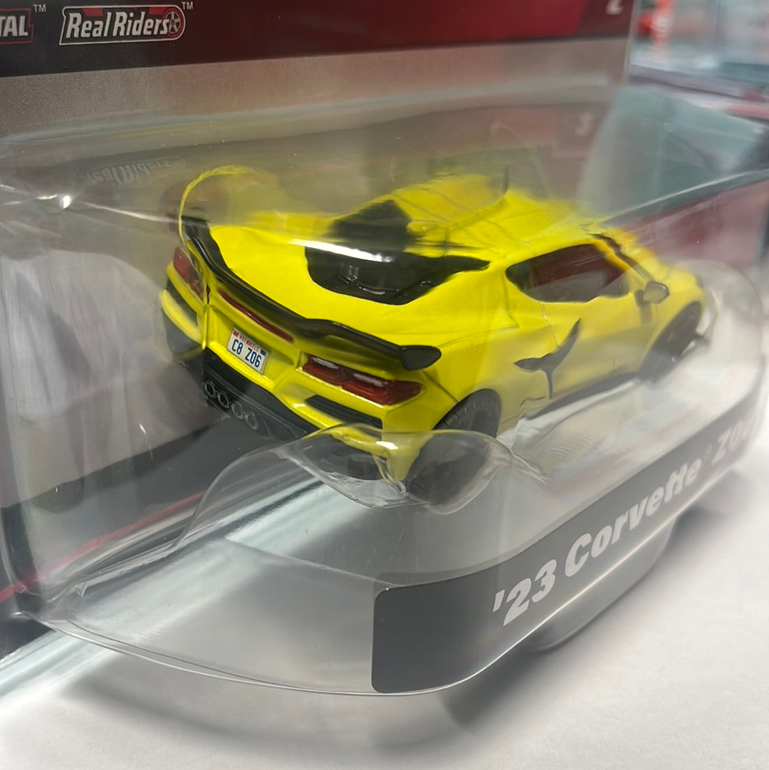 1/43 Hot Wheels ‘23 Corvette Z06 C8 Yellow