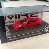 1/64 Micro Turbo Toyota MR2 SW20 Classic Red (Hong Kong 2022)