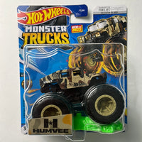 Hot Wheels Monster Trucks Humvee - Crash Legends