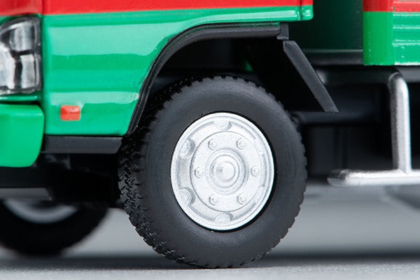 Tomica 1/64 LV-N285a Isuzu Elf Panel Van (Pigeon Mark Moving Center) Green & Grey