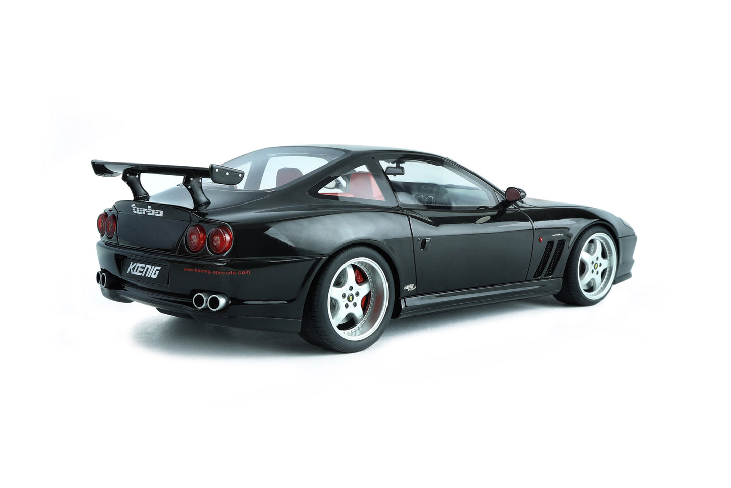 GT Spirit 1/18 1997 Koenig Specials Ferrari 550 Black (Resin Car Model)