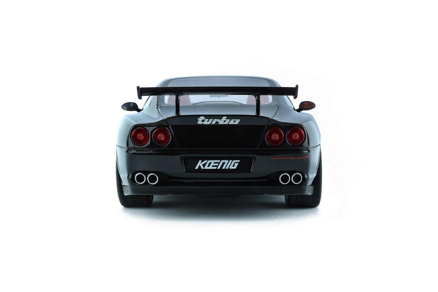 GT Spirit 1/18 1997 Koenig Specials Ferrari 550 Black (Resin Car Model)