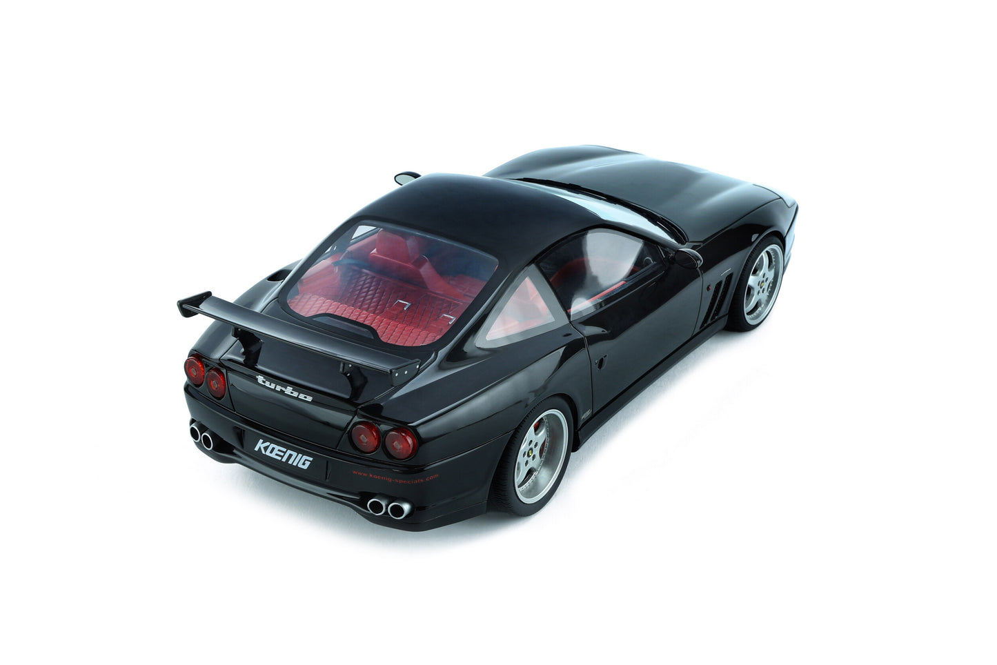 GT Spirit 1/18 1997 Koenig Specials Ferrari 550 Black (Resin Car Model)
