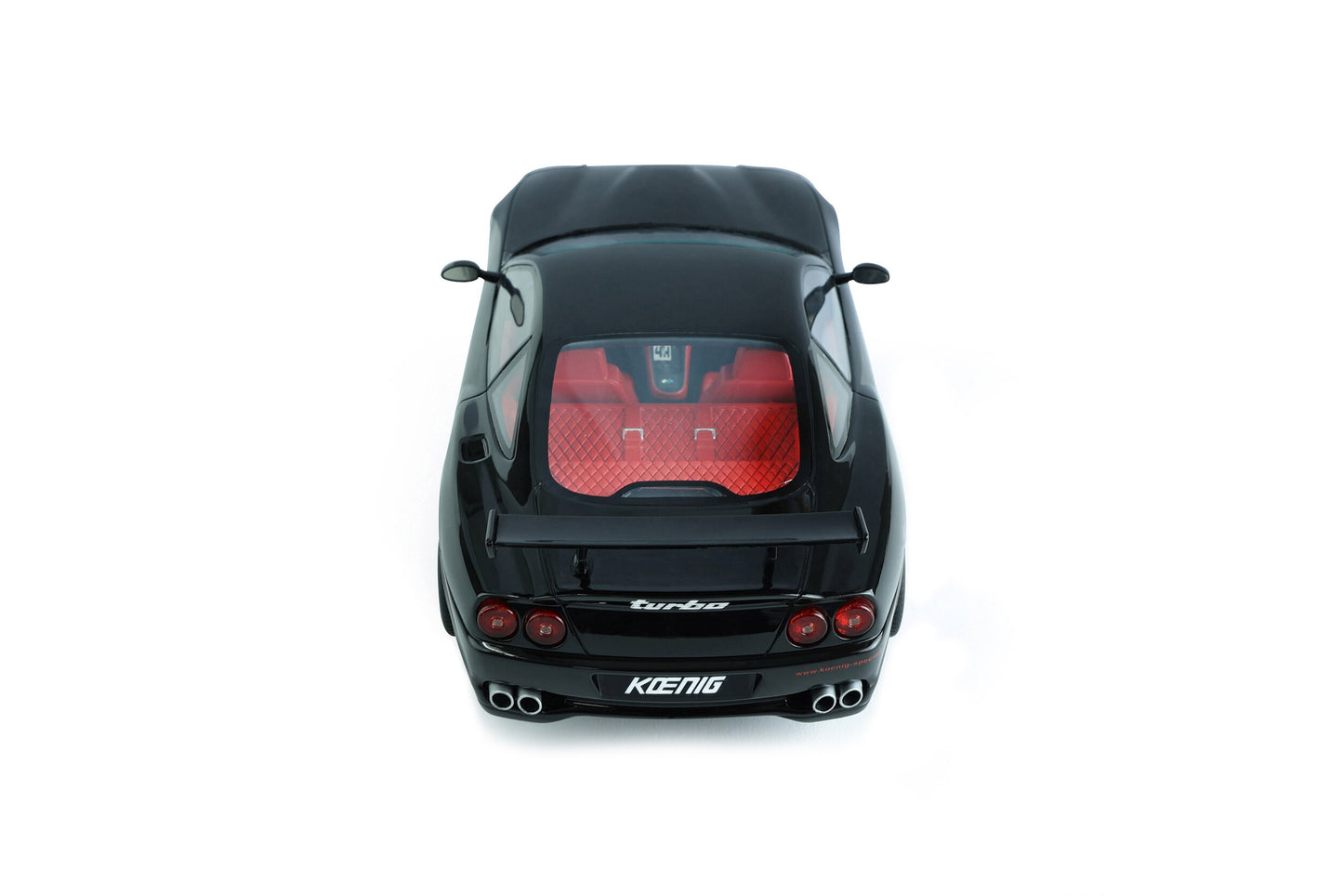 GT Spirit 1/18 1997 Koenig Specials Ferrari 550 Black (Resin Car Model)