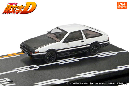 1/64 Modeler's Initial D Set Vol.12 Tomoyuki Tachi Todo Shokai Honda Civic (EK9) & Takumi Fujiwara Toyota AE86