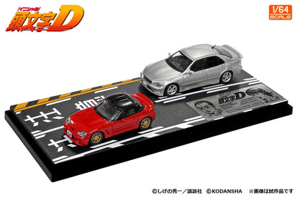 Modeler's 1/64 Initial D Set Vol.14 Sakamoto Cappuccino & Nobuhiko Akiyama Altezza