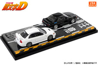 1/64 Modeler's Initial D Set Vol.18 Takeshi Nakazato Skyline GT-R (BNR32) & Seiji Iwaki Lancer Evolution IV