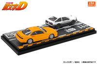 1/64 Modeler's Initial D Set Vol.19 Kenta Nakamura Nissan Silvia (S14) & Takumi Fujiwara Toyota Trueno (AE86)