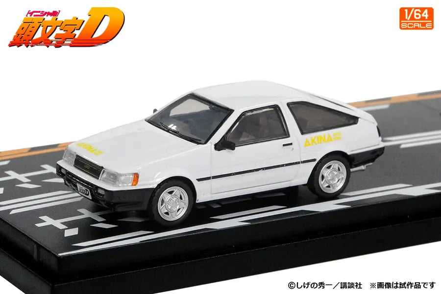 Modeler's 1/64 Initial D Set Vol.21 Itsuki Takeuchi Toyota Levin (AE85) & Kenji Nissan 180SX - MD64221