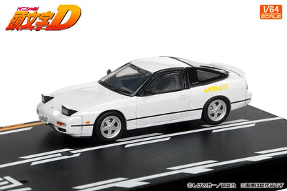 Modeler's 1/64 Initial D Set Vol.21 Itsuki Takeuchi Toyota Levin (AE85) & Kenji Nissan 180SX - MD64221