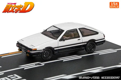 Modeler's 1/64 Initial D Set Vol.22 Takumi Fujiwara Toyota Trueno (AE86) & Bunta Fujiwara Subaru Impreza (GC8) - MD64222