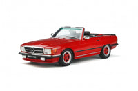 Otto Mobile 1/18 Mercedes-Benz R107 500 SL AMG Red (Resin Car Model)