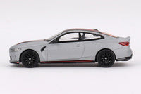 Mini GT 1/64 BMW M4 CSL Frozen Brooklyn Grey Metallic