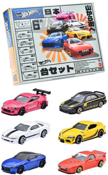 Hot Wheels 1/64 Street Of Japan Multipack (pack of 6)