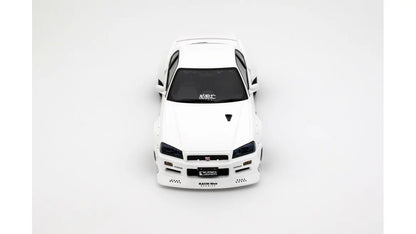 Otto Mobile 1/18 Nissan Skyline GT-R R34 KRC Body Kit  White - OT1135
