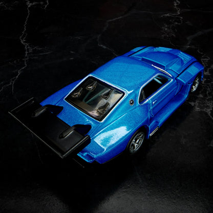 Hot Wheels 1/64 Collectors Elite64 Series Modified ’69 Ford Mustang Blue