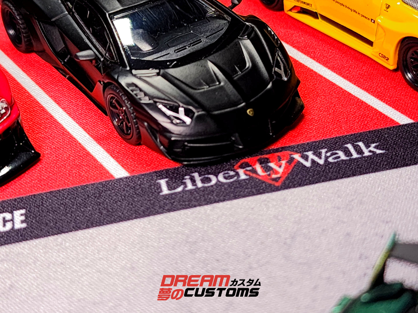 1/64 Dream Customs Official: Liberty Walk Showroom Desktop Diorama Small