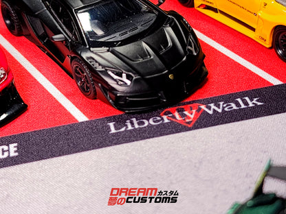 1/64 Dream Customs Official: Liberty Walk Showroom Desktop Diorama Small