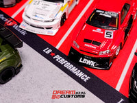 1/64 Dream Customs Official: Liberty Walk Showroom Desktop Diorama Small