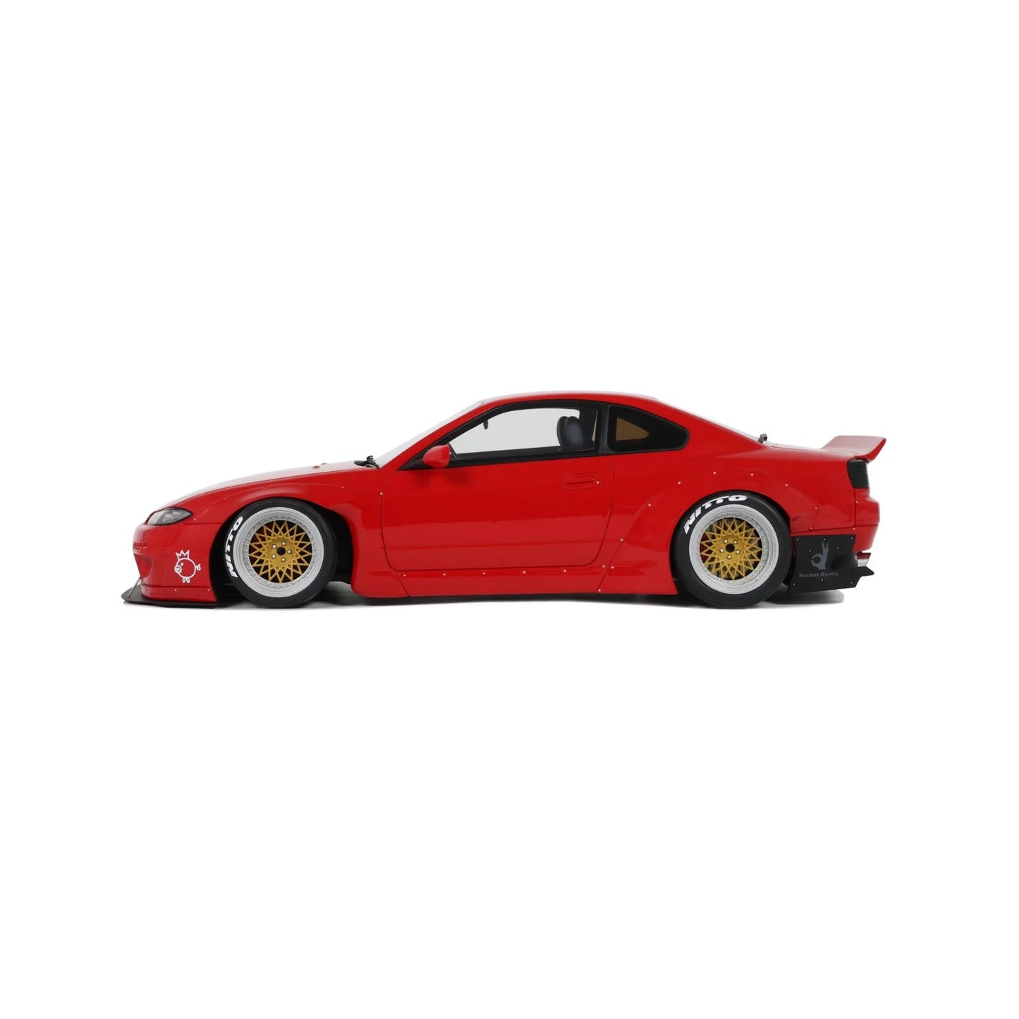 Otto Mobile 1/18 2014 Nissan Silvia S15 Rocket Bunny Resin Series Red