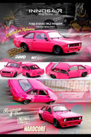 Inno64 1/64 resin Ford Escort MK2 Pandem Emotion Retro Havoc Pink