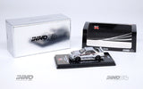 Inno64 1/64 Nissan Skyline GT-R (R34) Nismo R-Tune Hobby Expo China 2023 Event Edition Silver Chrome - Damaged Box