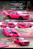 Inno64 1/64 resin Ford Escort MK2 Pandem Emotion Retro Havoc Pink