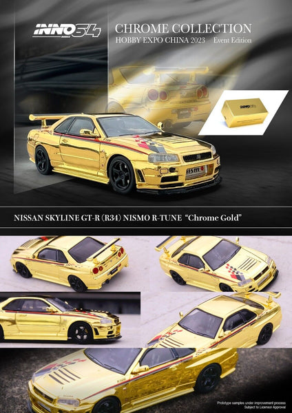 Inno64 1/64 Nissan Skyline GT-R (R34) Nismo R-Tune Hobby Expo