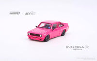 Inno64 1/64 resin Ford Escort MK2 Pandem Emotion Retro Havoc Pink