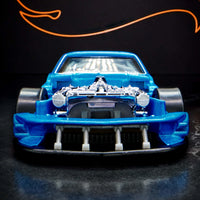 Hot Wheels 1/64 Collectors Elite64 Series Modified ’69 Ford Mustang Blue