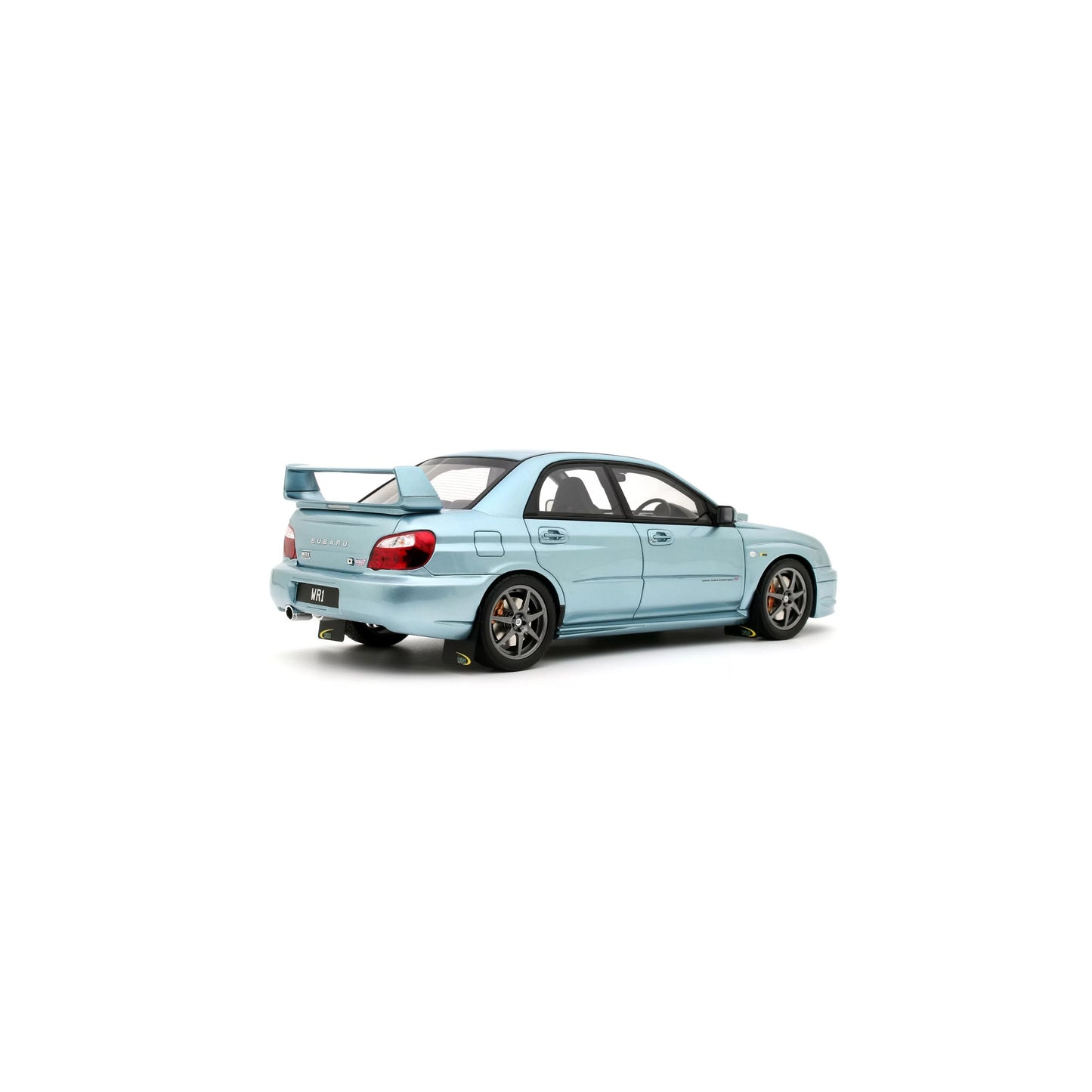 Otto Mobile 1/18 2003 Subaru Impreza WRX STI WR1 Resin Series Blue