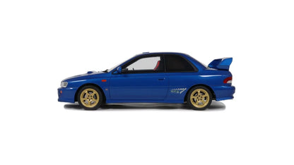 Otto Mobile 1/18 1999 Subaru Impreza WRX Type R STi Ver. V Limited Sonic Blue - OT1249