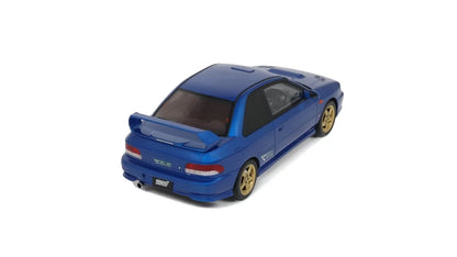 Otto Mobile 1/18 1999 Subaru Impreza WRX Type R STi Ver. V Limited Sonic Blue - OT1249